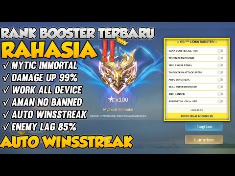 UPDATE WINSSTREAK‼️RANK BOOSTER MOBILE LEGEND TERBARU 2026