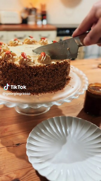 Perfect Carrot Cake Recipe from The Great British Bake Off