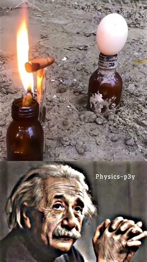 Heat Alone Makes It Unstable! A Mind-Blowing Physics Demo🔥#science #physics #heat #experiment