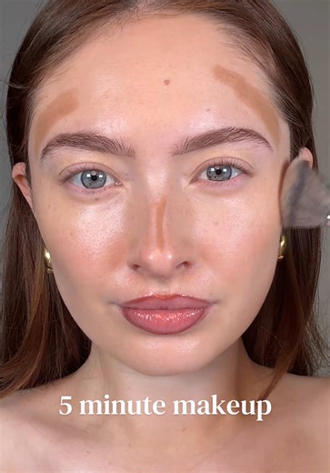 5 Minute Makeup Routine for Quick Glam
