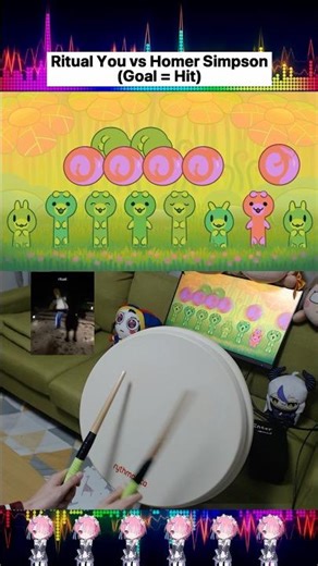 Ritual You vs Homer Simpson (Alternate Ver) (Single) - Roblox Meme | Bits & Bops with Drums 🥁