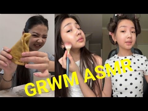GRWM ASMR Weekend Vibes ☀️ Calm Morning Routine + Makeup Look 💄 | GlowWithFaNas