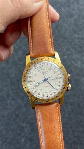 The Legendary 24-Hour Pilot Watch! | Glycine Airman Vintage "The Chief" GMT GL0304