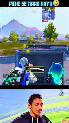 PICHE SE MAAR DAALA🤣... #shortvideo #bgmi #shortvideo #viral