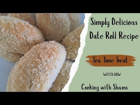 Simply Delicious Date Roll Recipe 😋