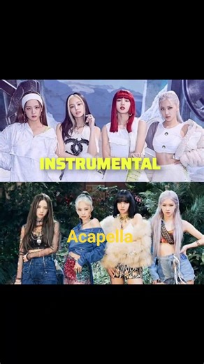 which how you like that version are you choose instrument or acapella Mannat blink BLACKPINK
