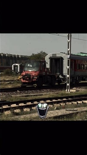 🚛🔥 Truck Pulling a Train?! Impossible Moments Caught on Camera 😱#locomotive #indianrailways