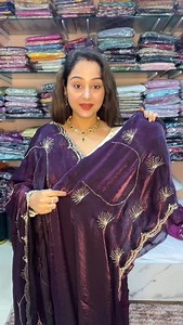 15 reactions · 57 shares | Premium quality pure fandy fab, handwork designer partywear sarees 7379605355 booking number Jst share screen shot https://t.ly/8krJv : : : #premium #exclusive #festivewear #premiumsaree #designersaree #handworksaree #sareebrand #handwork #premium #premiumquality #softsaree #fandy #purefandy | Trivora | Facebook