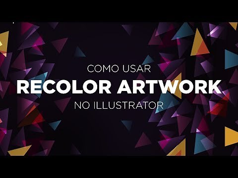 Como usar o Recolor Artwork no Illustrator