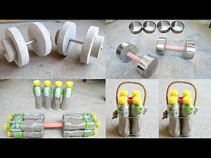How To Make Homemade Concrete Weights - DIY Cement Weights