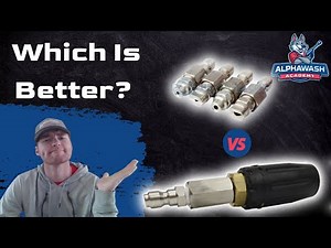 Jrod vs M5 Twist Tip For Pressure Washing Houses?