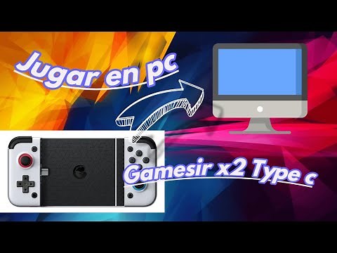 Gamesir x2 Type-C Conectar y Jugar En Una Pc