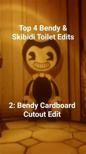 Top 4 Bendy & Skibidi Toilet Edits #batim #batdr #bringboomback