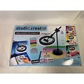 Studio Creator - Video Maker Top Down Kit with LED Light, Overhead Stand, Phone Holder, Backgrounds