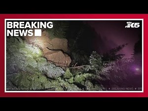 BREAKING: Landslides blocking I-5 near Bellingham