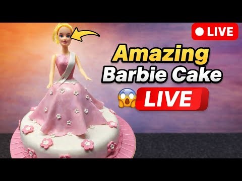 Amazing Barbie doll cake 🎂 princess cake making
