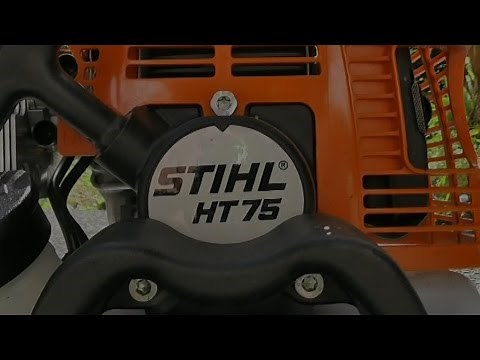 STIHL HT 75 Pole Pruner (Chainsaw) HOW TO START