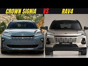 Toyota 2026 RAV4 vs. 2026 Toyota Crown Signia - Full Comparison