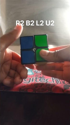 Awesome patterns on 2x2#part1 #rubikscube#shorts