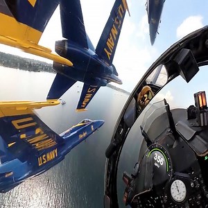 23K views · 476 reactions | Amazing Cockpit View! US Navy Blue Angels Team Highlights | Daily Technology | Facebook