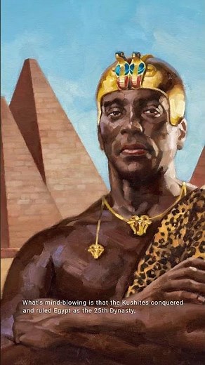 The Kushites conquered and ruled Egypt