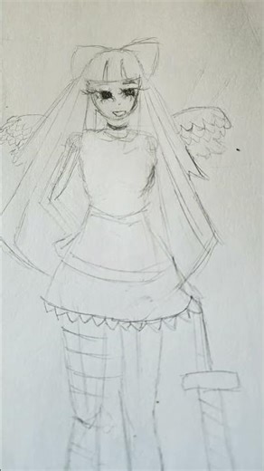 I tried drawing Stocking Anarchy˚₊‧꒰ა ☆ ໒꒱ ‧₊˚