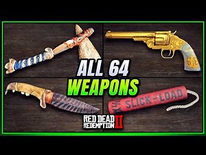 RDR2: ALL 64 Weapon Locations - FAST & EASY Guide (100% Complete) #rdr2 #reddeadredemption2
