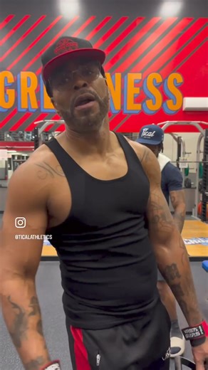 We in the gym. | Method Man