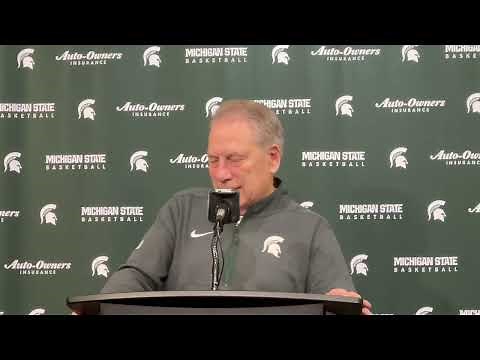 Tom Izzo Postgame Press Conference | Michigan State 114, Cornell 97 | Michigan State Basketball Q