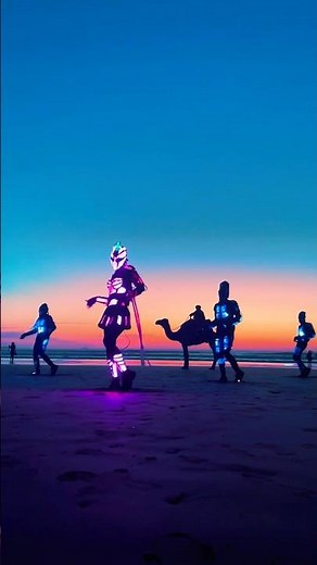 Dance on the beach