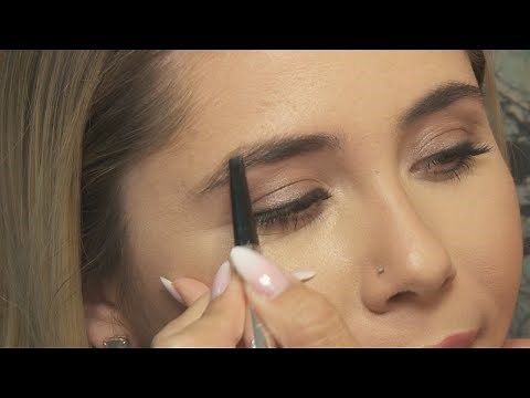 Makeup Tutorial For a Round Face (Blush + Eyebrows) To Sculpt, Lift + Lengthen | Mally Roncal