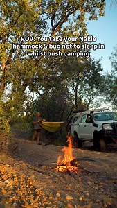 @lbv_lucas enjoying his Nakie hammock & bug net out in the stunning Kimberley region 😍 #camping #thekimberleyaustralia #westernaustralia | Nakie