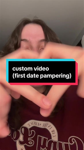 Custom video for Hannah!! wlw first date pampering and pep talk! (ft. the “sneaking out” trigger by the amazing @hannah’s hideaway asmr ✨)! #asmr #fastandaggressiveasmr #lofiasmr #handmovements #mouthsounds