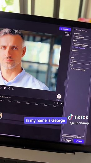 This text to speech feature can read your script in over 450 languages and realistic accents 🤯 so you can create localised videos easily with AI voiceovers! #ai #aivoice #videoediting #clipchamp #microsoftclipchamp #texttospeech