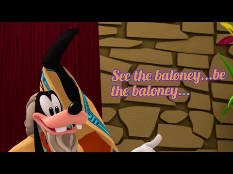 Guru Goofy's Barefoot Yoga (Or "Goofy's Barefoot Balance Antic)