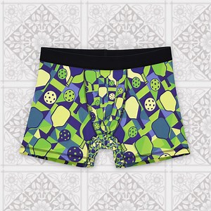 Pickleball Men's Boxers - Retro Paddle & Ball Boxer Briefs - Mens Pickelball Underwear - Funny Gift for Players and Fans - Etsy Canada