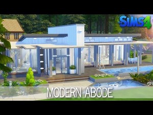 The Sims 4 House Building - Modern Abode - Speed Build