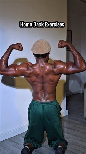 Back Workout At Home 🔥 #reels #Health #HomeWorkout #exercise #workout | Obi Albert