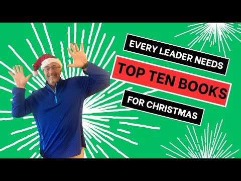 TOP 10 Books EVERY Leader Needs For Christmas #growthmindset #leadershipdevelopment