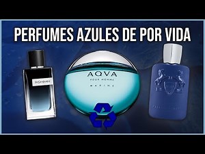10 perfumes azules de por vida | Mis perfumes acuáticos/marinos favoritos