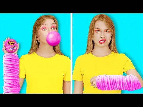 如何在学校偷偷吃零食 | OneTwoThree GO! Multiverse 的疯狂零食创意