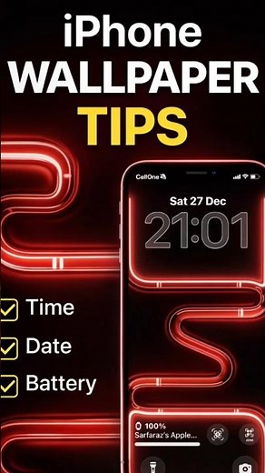 iPhone Wallpaper Hack Will SHOCK You 😱 | Hidden iOS 26 Trick