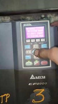 Delta vfd c2000 programming