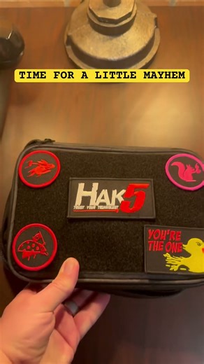 Time for a little Mayhem! I unboxed the PortaPack H4M Mayhem and some goodies from Hak5. #hacker