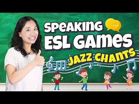ESL Games - Jazz Chants 🎶 | Easy to Use Speaking Activity