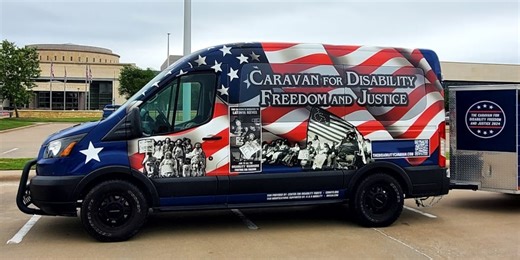 Caravan for Disability Freedom and Justice comes to Augusta