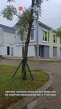 TAMAN DAN JOGGING TRACK DALAM CLUSTER, PERUMAHAN BARU DEKAT BANDARA SOETTA