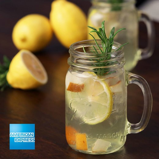 Citrus Pear Rosemary Mocktail Teamed up with American Express to help you keep your glass full during Dry January. Learn more about the #BlueCashEveryday Card: http://amex.co/2iXuFPM. Get the ingredients delivered by shopping here: http://amex.co/2ialebA. | Goodful