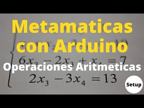Matemáticas con Arduino - Operaciones Aritméticas