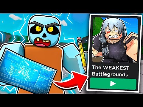 I Made my OWN BATTLEGROUNDS GAME on Roblox